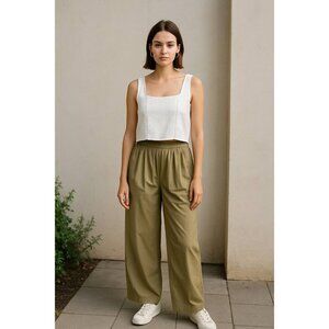 Under Armour Unstoppable Woven Women's Parachute Pants Bayou XL Brown Green